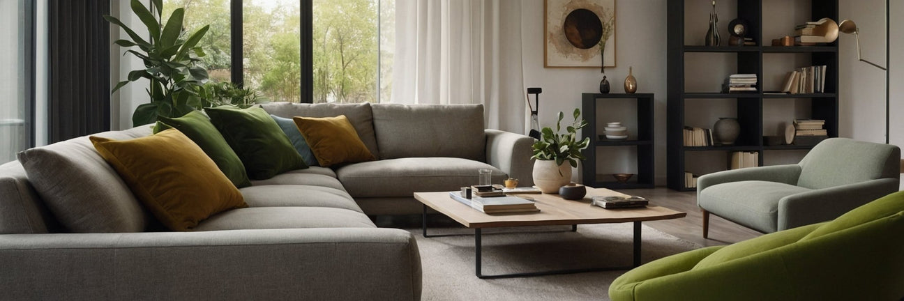 3 personers sofa stof til hjemmet - UNOLIVING.COM