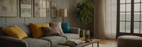 Charmerende retro sofa til hjemmet - UNOLIVING.COM