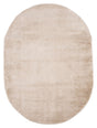 Walter Tæppe 230x160, Ovalt, Beige - Unoliving.com