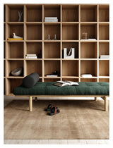 Next Daybed, Fyrretræ/Dark Grey Fløjl - Unoliving.com