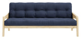 Grab Sovesofa, Fyrretræ/Navy - Unoliving.com