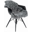 Premium kort krøllet Lammeskind fra NZ 115 - Light Grey snowtop - Unoliving.com