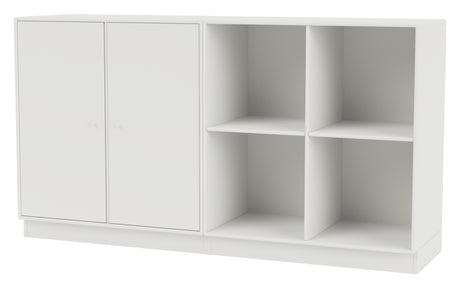 PAIR Klassisk skænk m. sokkel H7 cm, White - Unoliving.com