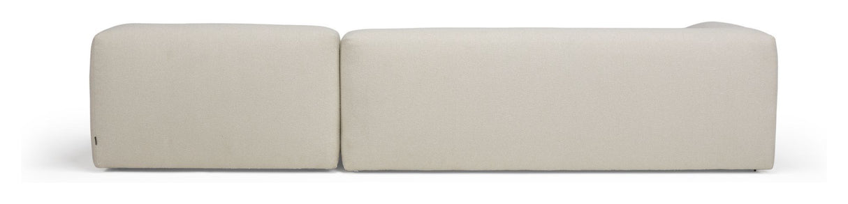 Kornum Sofa med chaiselong højre, Offwhite Bouclé - Unoliving.com