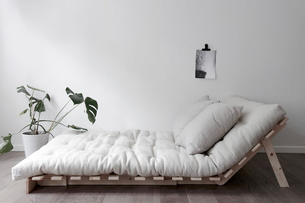 Roots 140 Sovesofa, Navy/Natur - Unoliving.com