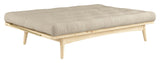 Folk Sovesofa, Fyrretræ/Beige - Unoliving.com