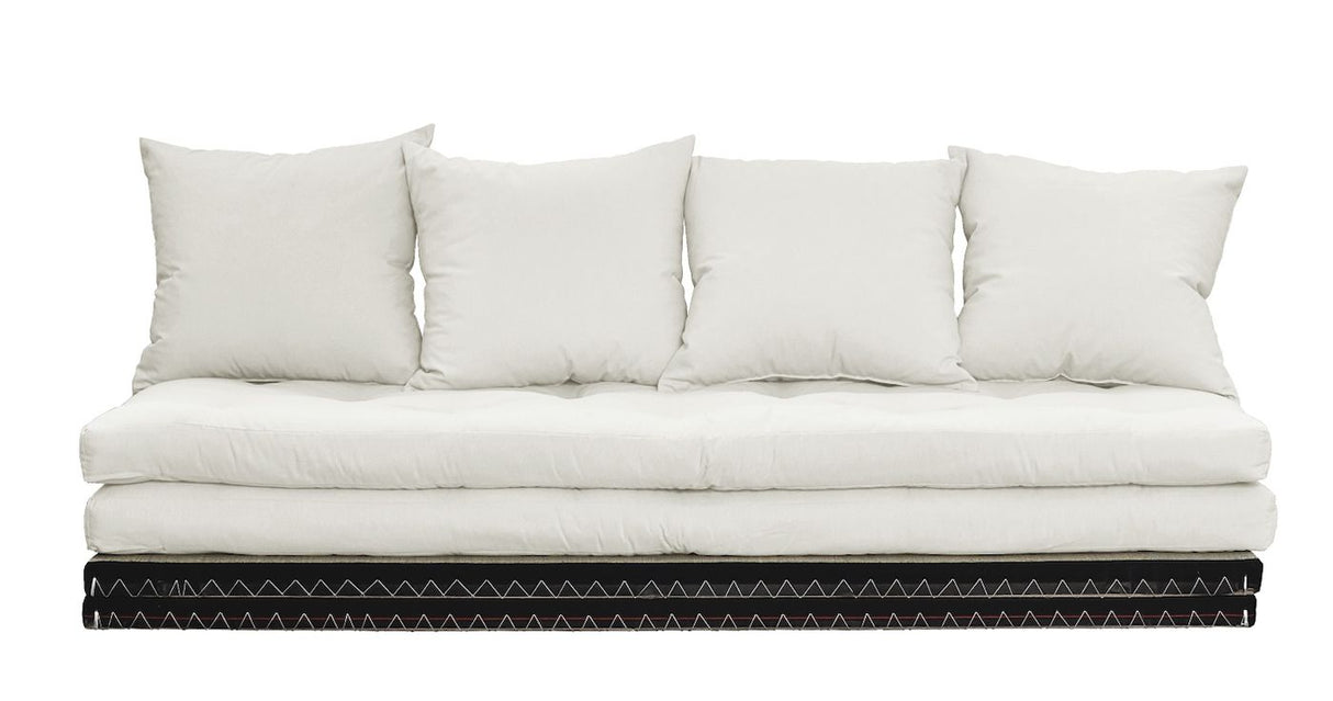 Chico Futon Sofa, Offwhite m. Tatami måtter - Unoliving.com