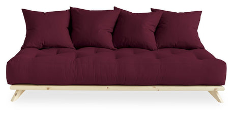 Senza Daybed, Bordeaux/Natur - Unoliving.com