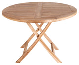 Oviedo Havebord, Teak, Ø70 - Unoliving.com