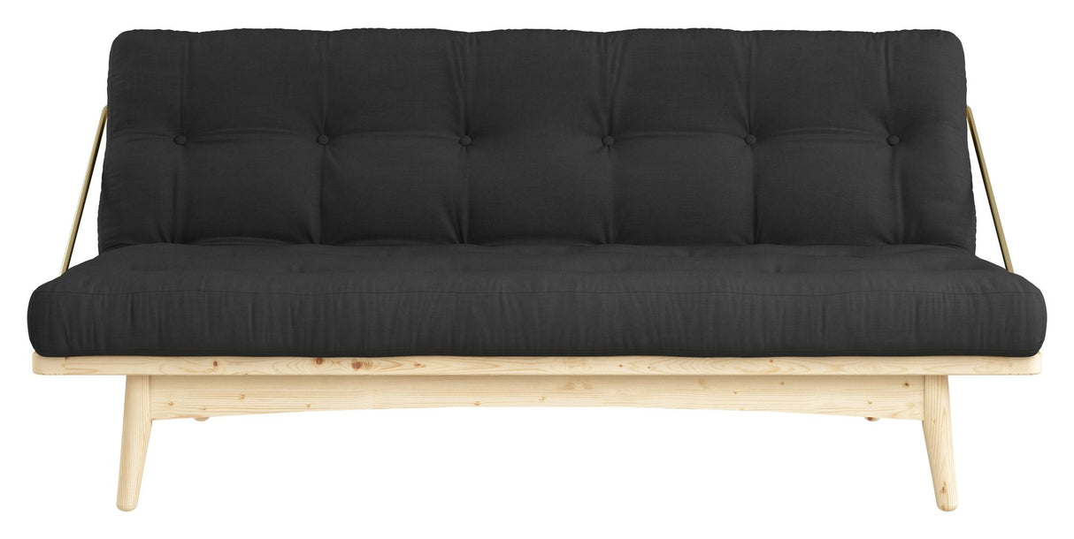 Folk Sovesofa, Fyrretræ/Dark Grey - Unoliving.com