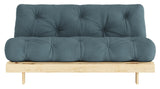 Roots 160 Sovesofa, Fyrretræ/Petroleum Blue, - Unoliving.com