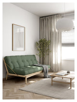 Folk Sovesofa, Fyrretræ/Beige - Unoliving.com