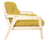 Grab Sovesofa, Fyrretræ/Honey fløjl - Unoliving.com