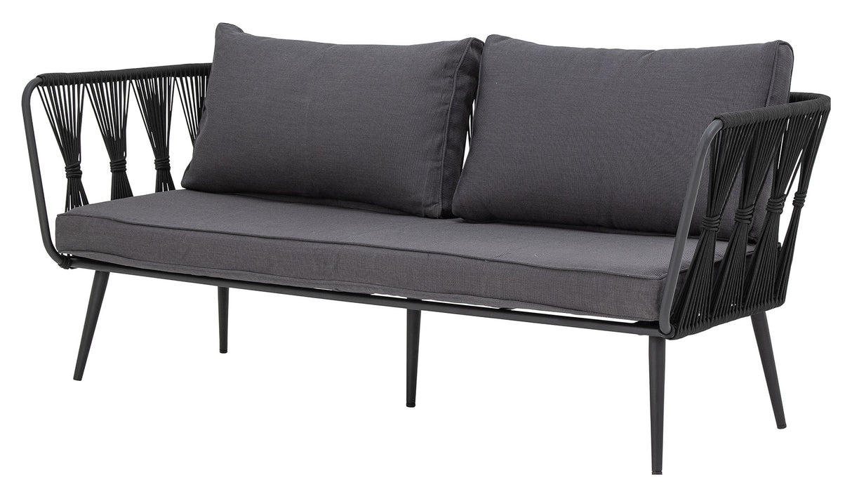 Bloomingville Pavone loungesofa, Sort