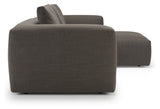 Kornum Sofa med chaiselong højre, Taupe - Unoliving.com