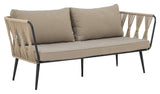 Bloomingville Pavone loungesofa, Brun