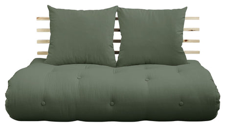 Shin Sano Futon, Olive Green/Natur - Unoliving.com