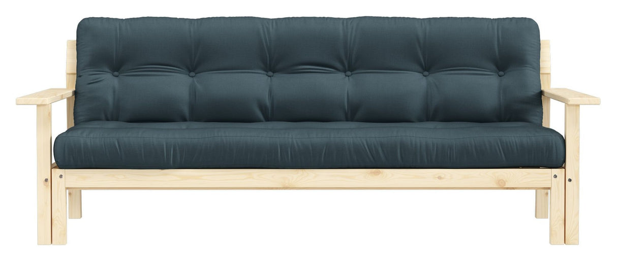 Unwind Sovesofa 190x100, Petroleum Blue - Unoliving.com