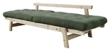 Step Sovesofa, Olive Green/Natur - Unoliving.com