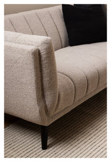 Tampa, 3-pers. Sofa - beige - Unoliving.com