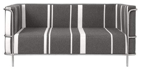 Modernist 2-pers. Sofa, Grå - Unoliving.com