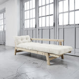 Step Sovesofa, 200, Fyrretræ/Offwhite - Unoliving.com