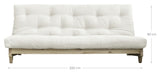 Fresh Sovesofa, Grey/Natur - Unoliving.com