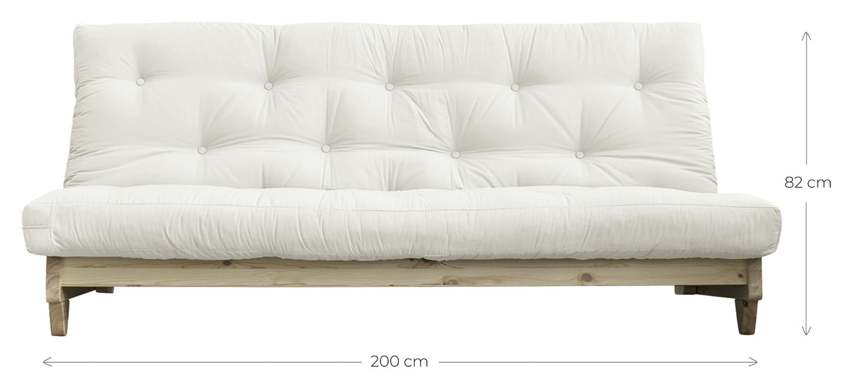 Fresh Sovesofa, Navy/Natur - Unoliving.com