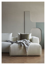 Kornum Sofa med chaiselong højre, Offwhite Bouclé - Unoliving.com