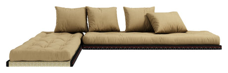 Chico Futon Sofa m. Tatami måtter, Beige - Unoliving.com