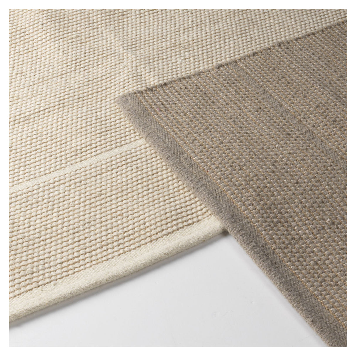 Oru Loom Gulvtæppe, Beige 140x200 - Unoliving.com