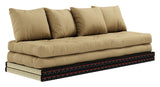 Chico Futon Sofa m. Tatami måtter, Beige - Unoliving.com