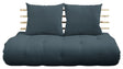 Shin Sano Futon, Petroleum Blue/Natur - Unoliving.com