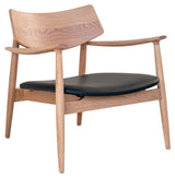 Olvera, Loungestol, natur/sort - Unoliving.com