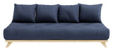 Senza Daybed, Fyrretræ/Navy - Unoliving.com