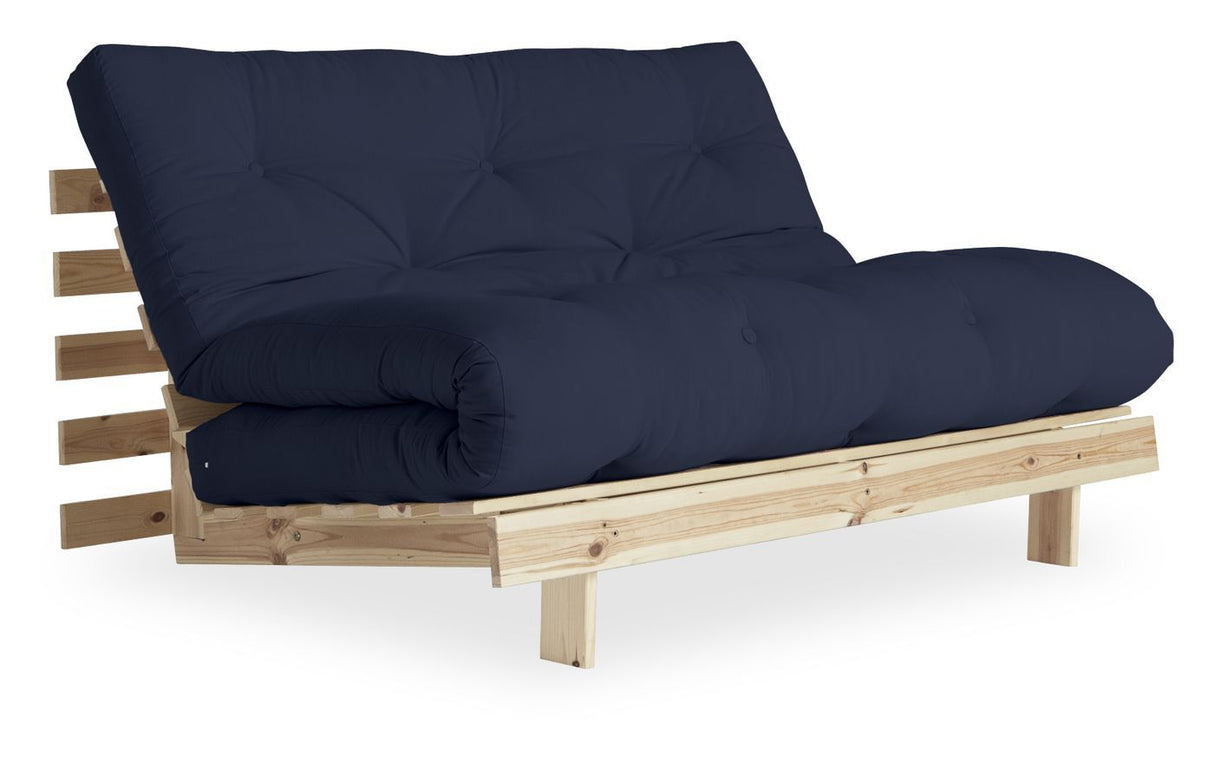 Roots 140 Sovesofa, Navy/Natur - Unoliving.com