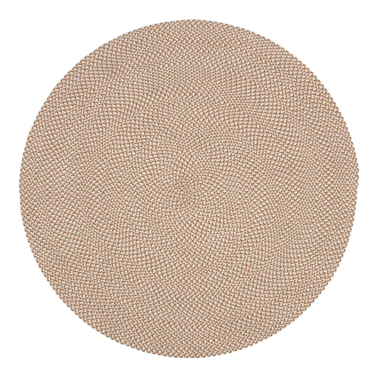 RODHE Tæppe, Beige, Ø150 - Unoliving.com