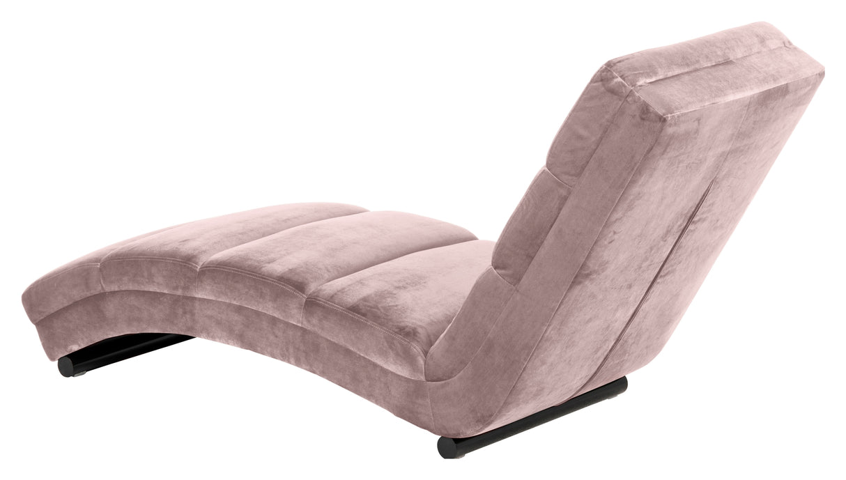 Slinky, loungestol - dusty rose - Unoliving.com