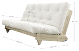 Fresh Sovesofa, Linen/Natur - Unoliving.com