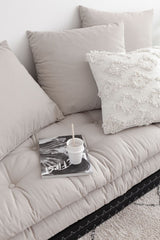 Chico Futon Sofa, Offwhite m. Tatami måtter - Unoliving.com