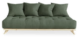 Senza Daybed, Olive Green/Natur - Unoliving.com