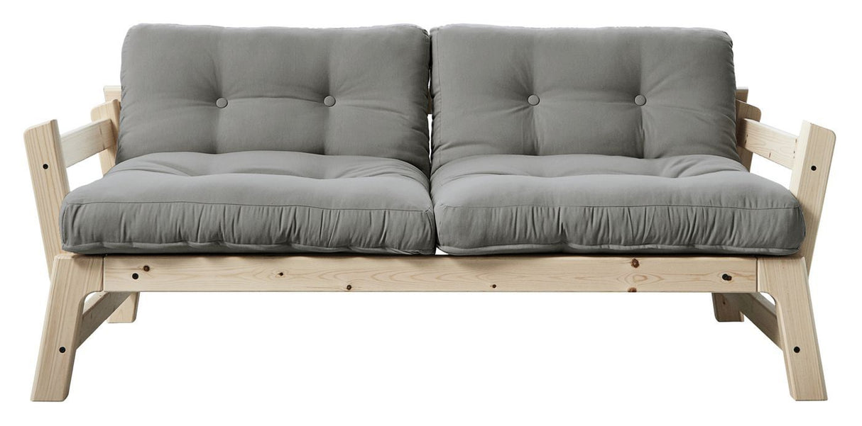 Step Sovesofa, Grey/Natur - Unoliving.com