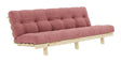 Lean Sovesofa, Sorbet Pink fløjl - Unoliving.com