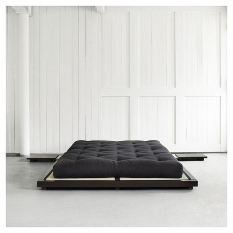 Sandwich Futon madras m. skumkerne, 80x200, Sort - Unoliving.com