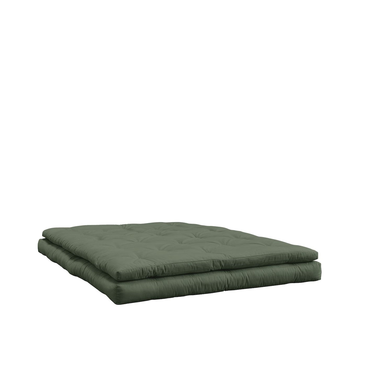 Buckle-Up Futon Sofa, Olive Green - Unoliving.com