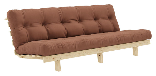 Lean Sovesofa, Fyrretræ/Brun - Unoliving.com