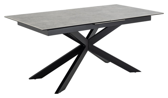 Irwine, spisebord 168/210cm - grå - Unoliving.com