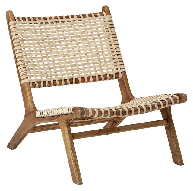 Bloomingville Keila Loungestol, Teak - Unoliving.com