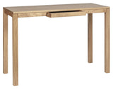 542 Skrivebord m. skuffe, 110x46, Olieret eg - UNOLIVING.COM