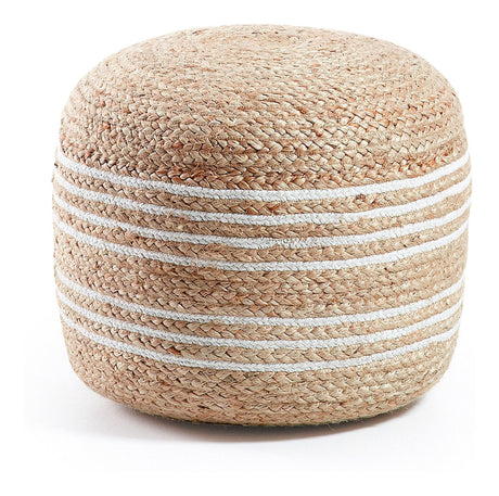 SAHT Puf, Rattan, Ø45 - Unoliving.com